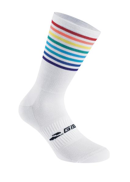 Calzino GIST Q-SKIN Stripes BIANCO COLOR