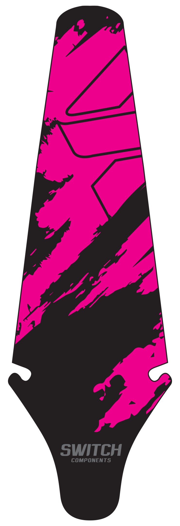 Parafango posteriore Mud Switch  FUXIA