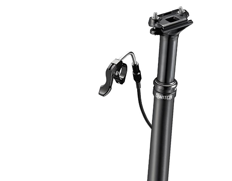 Reggisella telescopico idraulico Switch SW-50 Gravel con cavo interno. NERO
