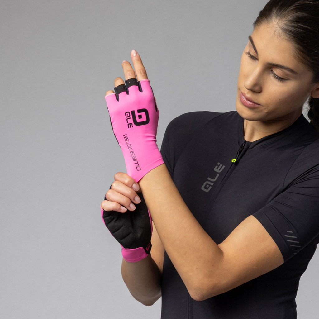 Guanto Alè VELOCISSIMO CRONO ROSA FLUO