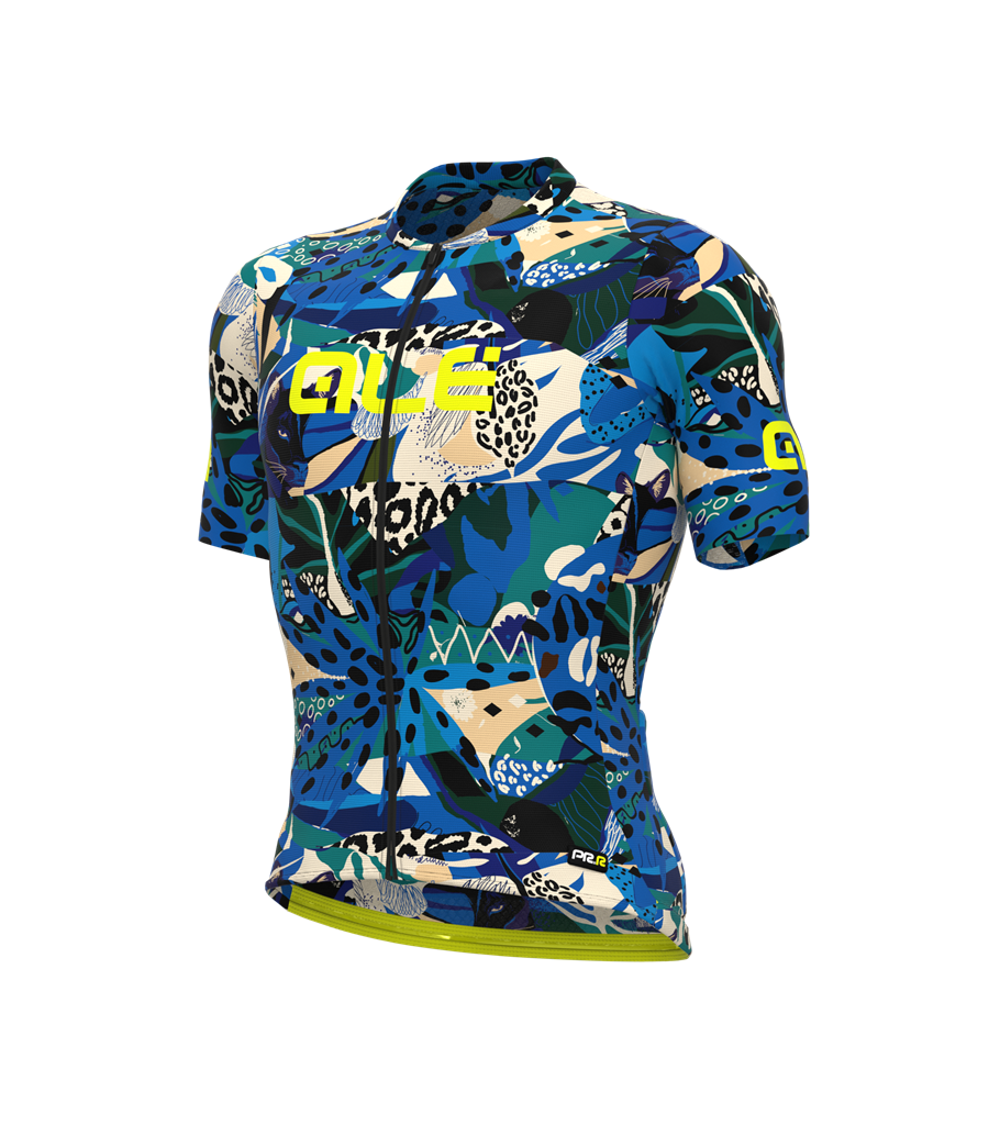 Maglia Maniche Corte Uomo Alè KENYA AZZURRO