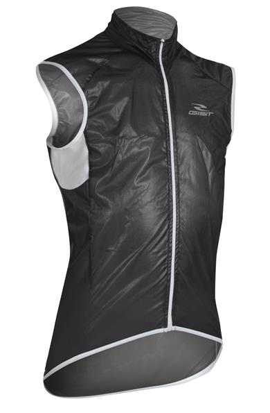 Gilet Antivento Gist in Membrana NERO