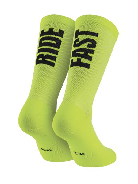 Calzino GIST RIDE FAST GIALLO FLUO