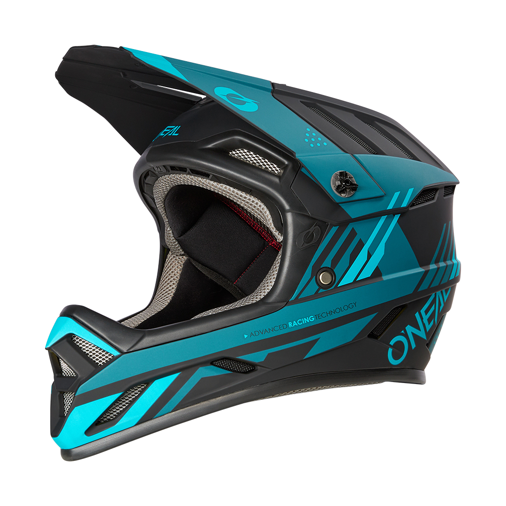Casco MTB O'Neal BACKFLIP Strike NERO / AZZURRO