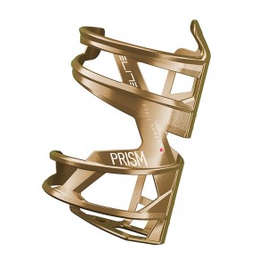 Portaborraccia Elite Prism Carbon - sinistra, carbono, oro metallico