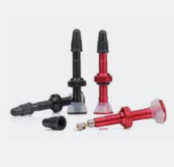 Valvola tubeless in ergal 40mm.  NERO