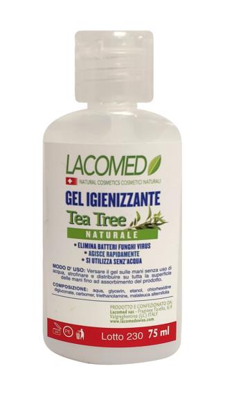 Gel Igienizzante naturale Lacomed Tea Tree 75ml.  