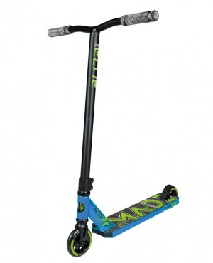 Stuntscooter Madd Carve Elite - azzurro/verde, rotella 110mm
