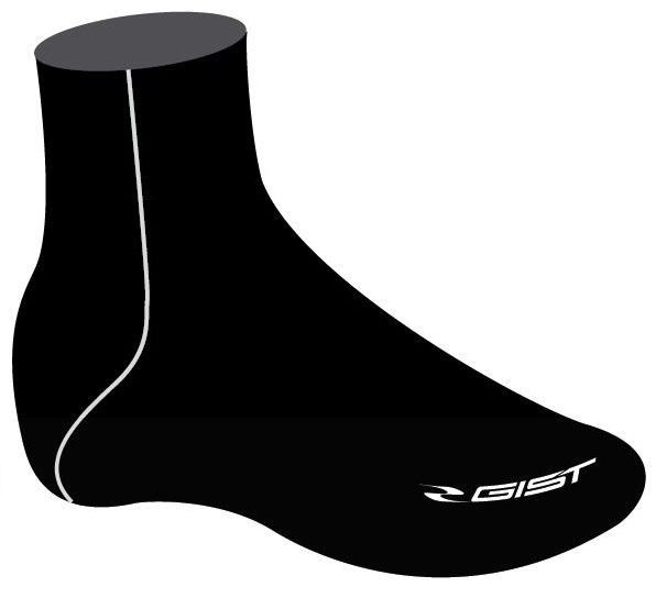 Copriscarpe Gist Inside per Bici da Corsa NERO