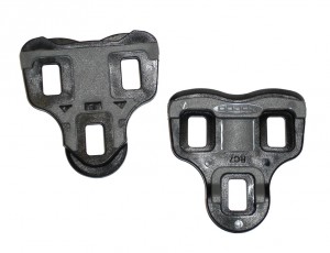 Tacchette d.ricambio Xpedo - Compatibili c.Look Keo  0°, nere