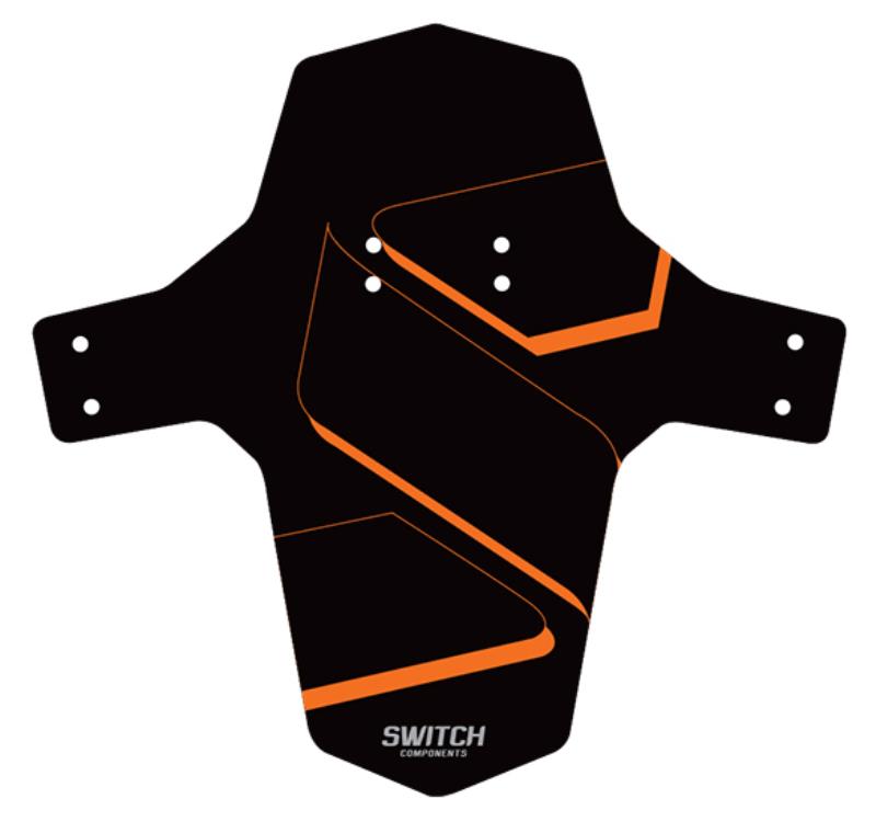 Parafango anteriore Mud Switch  ARANCIONE