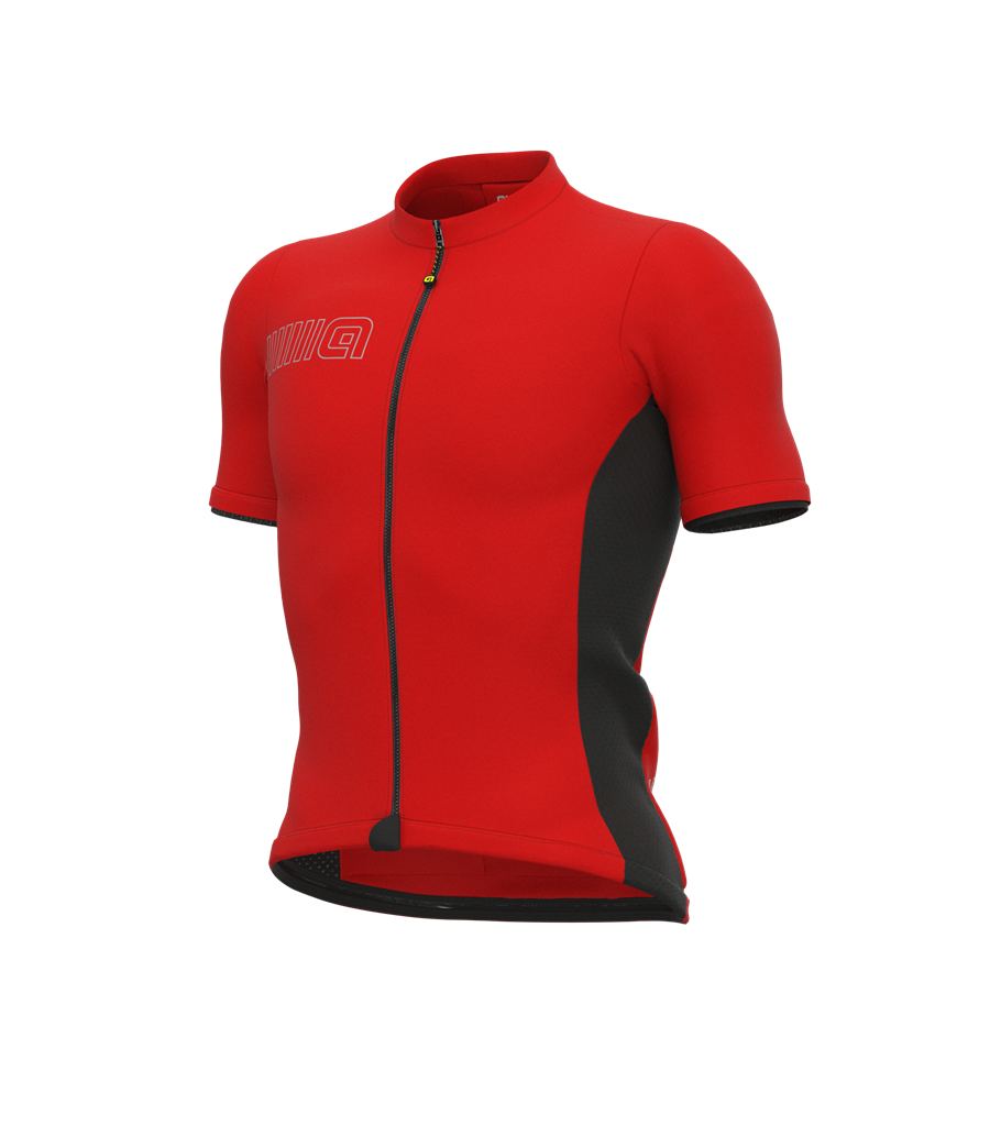 Maglia Maniche Corte Uomo Alè COLOR BLOCK ROSSO